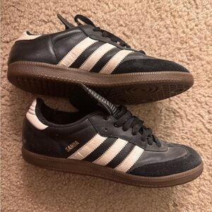 Adidas Samba Black and White Men's Shoes